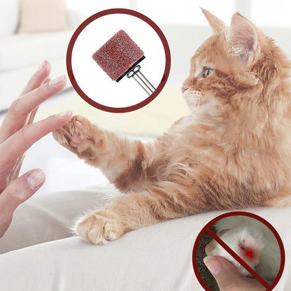 Donleeving 26-Piece Dog Nail Grinder Replacement Kit with Sanding Drums and Grit Bands for Pet Nail Care (80#/120#)